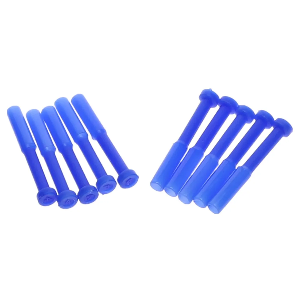 

10X Синяя Нейлоновая пневматическая заглушка, трубка для шланга, нажимной соединитель, воздушная линия 4/6/8/10/12 мм