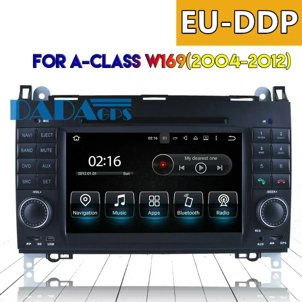 

Android 8,0 7,1 автомобильный радиоприемник, DVD-плеер, GPS-устройство для телефона класса A W135 B-class W245 Viano Vito Sprinter, стерео Мультимедиа