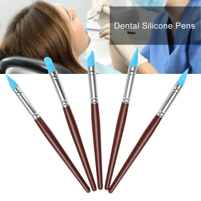 Фото - 5 Pcs/Set Dental Silicone Composite Sculpture Carving Tooth Resin Porcelain Teeth Shaping PenTools for Adhesive Composite Cement 5pcs resin porcelain teeth shaping pen dental silicone composite sculpture carving tooth tools for adhesive composite cement