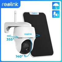 reolink 1080p outdoor battery camera wifi pantilt remote access solar powered argus pt and solar panel