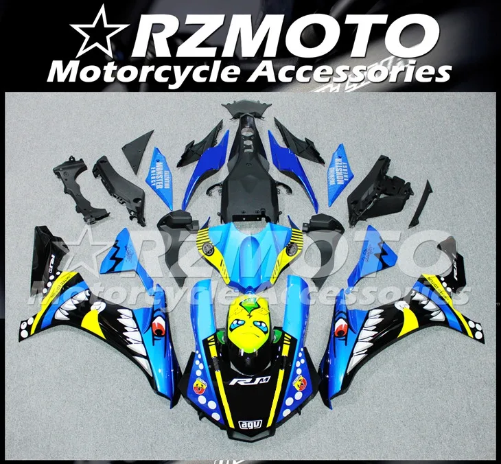 Новый комплект обтекателей ABS для мотоцикла на заказ подходит YAMAHA YZF R1 2015 2016 2017 2018