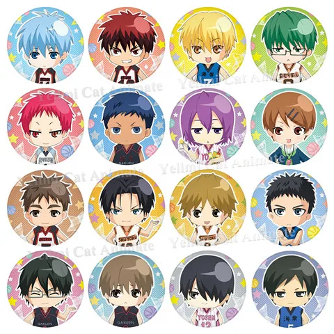 1 шт. круглый значок для баскетбола 58 мм