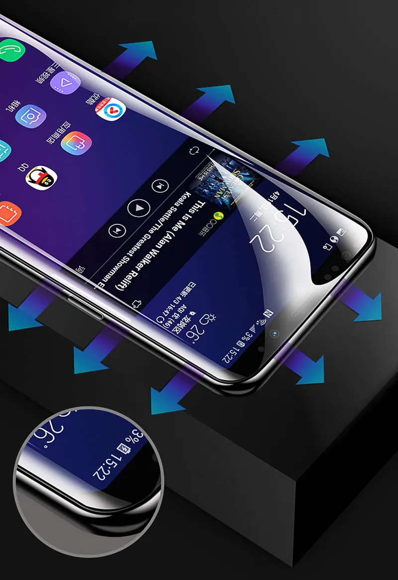 BFOLLOW Aurora Мягкая пленка для samsung Galaxy S10/Lite/Plus 5G Полная защита экрана против царапин