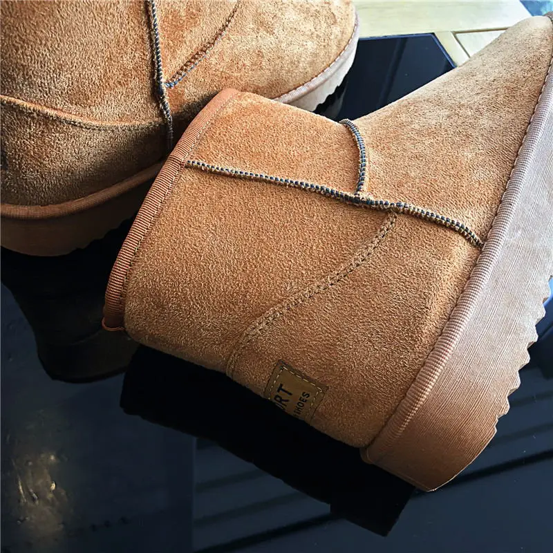 Ботинки мужские Зимние непромокаемые на меху с плюшевой подкладкой | Обувь