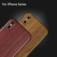 wood grain decorative back film for iphone xs xsmax x iphone x max xr 11 12 13 pro max 12pro phone protector back film stickers