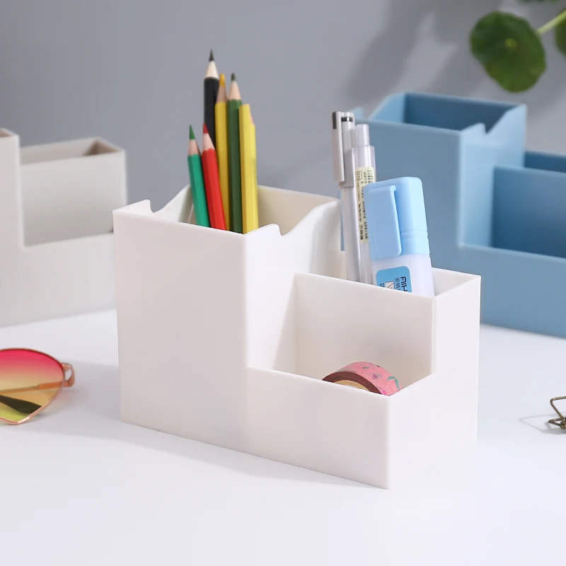 Многофункциональный 4 сетки Настольный держатель для ручек контейнер органайзер
