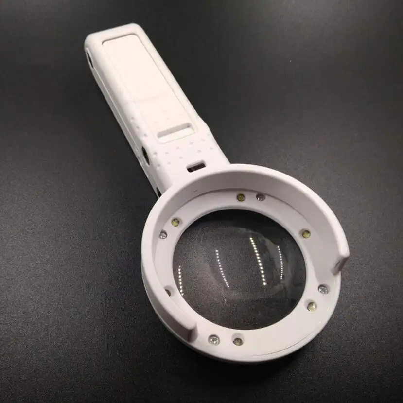 7 раз LED USB Настольная лампа для чтения увеличительное стекло PCB Сварка мобильный