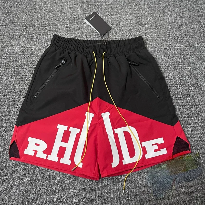 

Шорты мужские/женские на молнии, с карманами и пэчворком