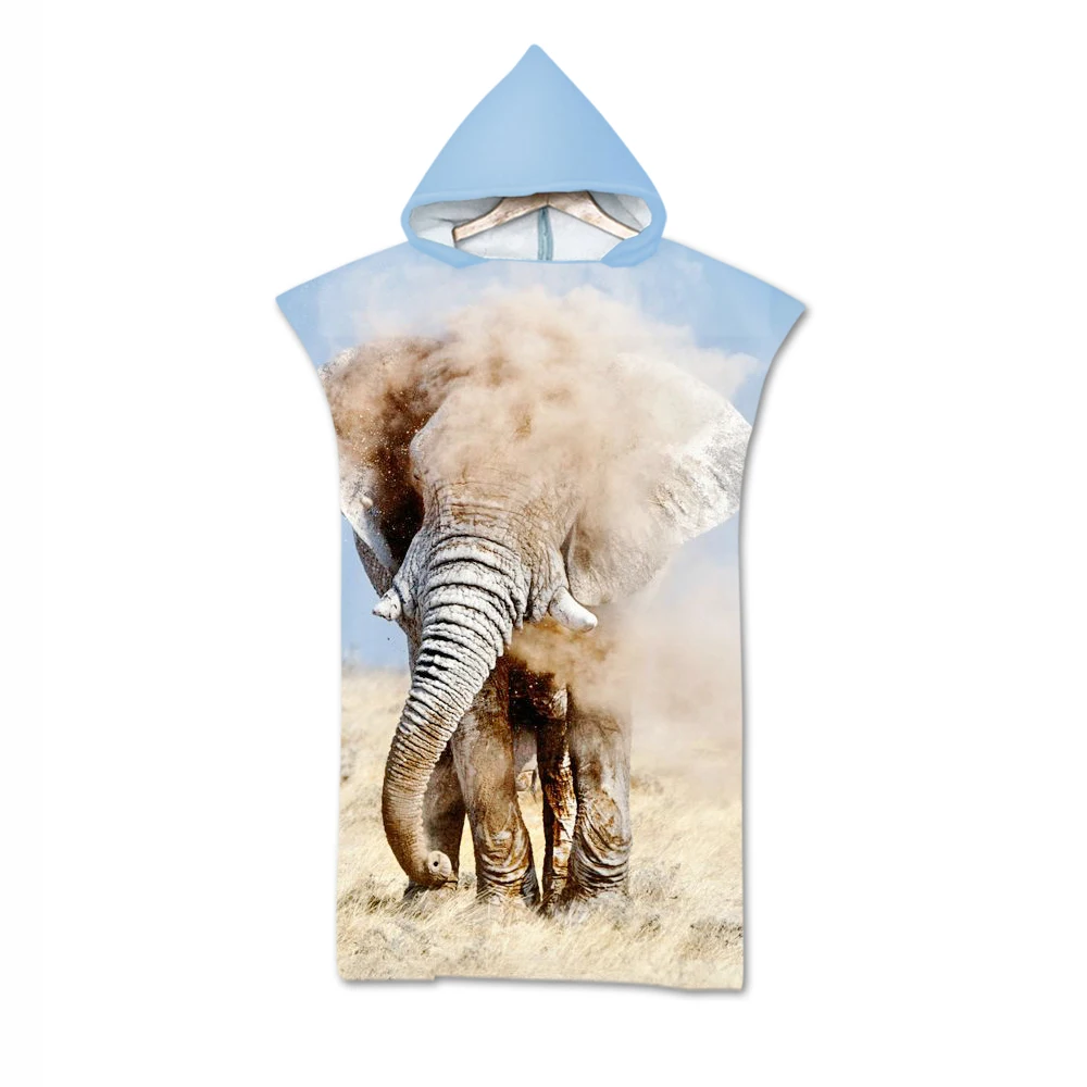 Микрофибра изменение халат для ванной Полотенца открытый купальный костюм с