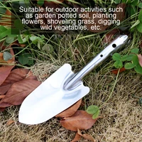 stainless steel garden trowel potting soil scoop hand shovel tool soil diggers for gardening planting seedlings