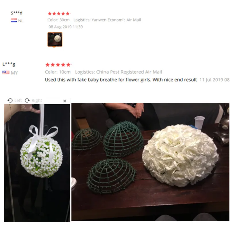 DIY мяч Сердце цветок стойка подставка грязи пояс искусственный аксессуары