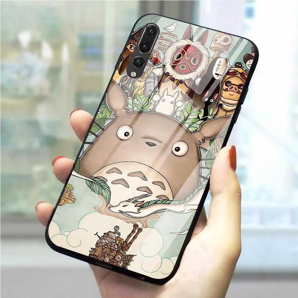 Чехол Totoro для телефона Huawei Honor 10 чехол 9 Lite 7A P10 P20 P30 PRO P Smart Mate 20 закаленное