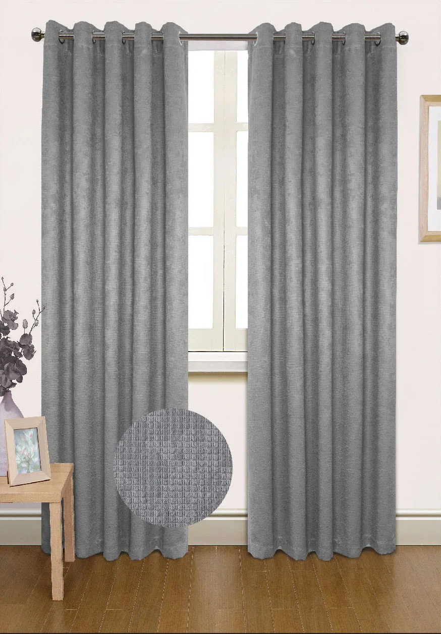 

Solid Color Blackout Curtains For Kitchen Bedroom Window Treatment Solid Water Proof Curtain for Living Room Custom Made GYC2231