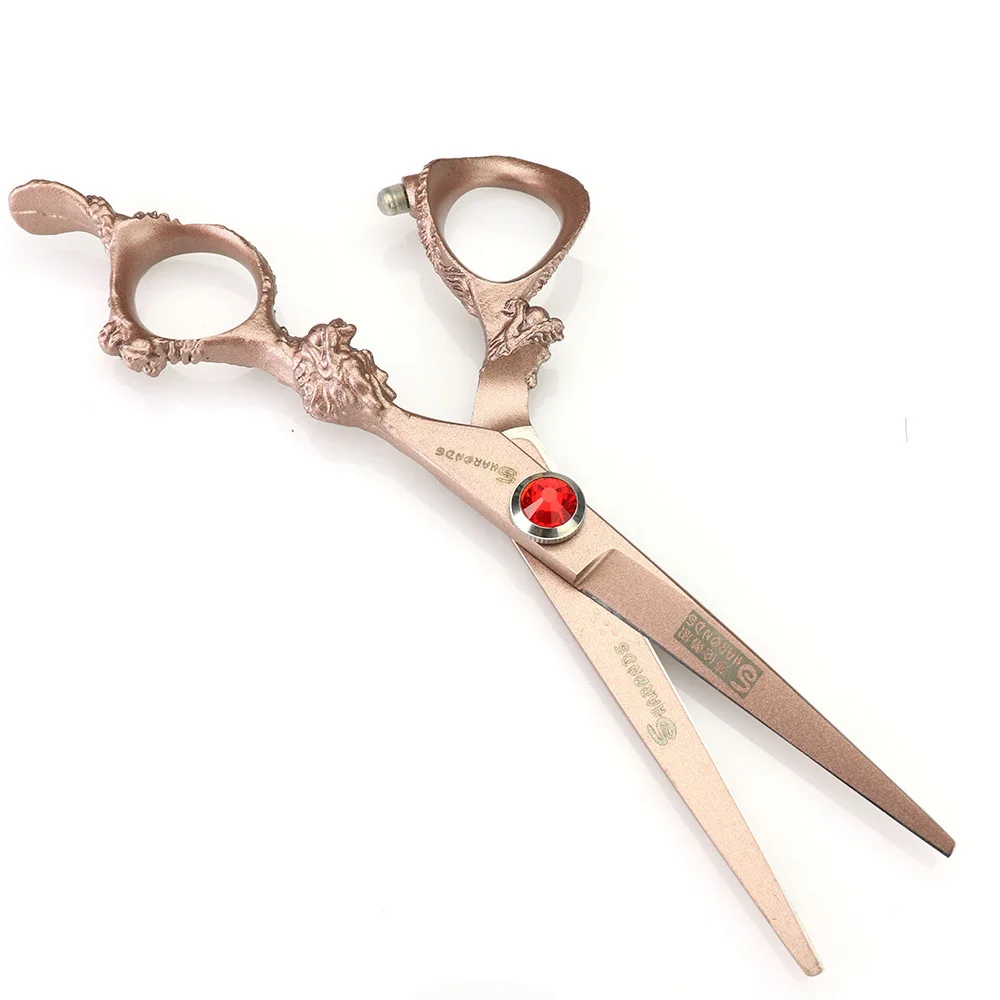 Японские Профессиональные Парикмахерские ножницы 440C 5 дюйма 6 дюймов для резки