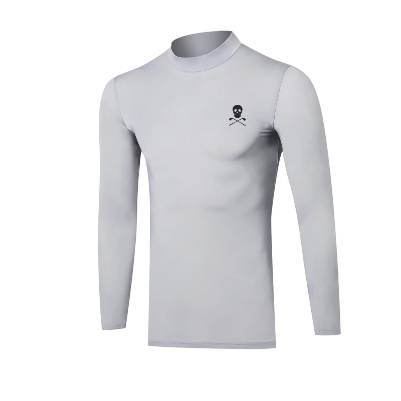 

Breathable Mens Golf Clothes Men Sports Outdoor Autumn and Winter Men's Golf Wear Long Sleeve Soft Fabric Polyester Polo Sport