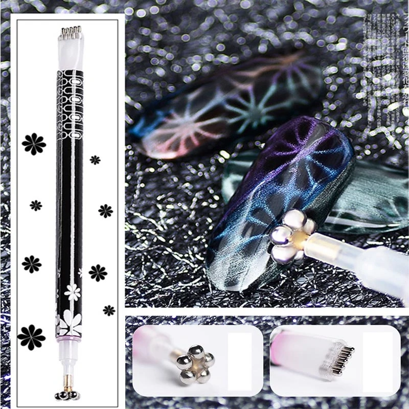 Инструмент для дизайна ногтей DIY ic 3D netic кошачьи глаза лак УФ Гель-лак кошачий глаз