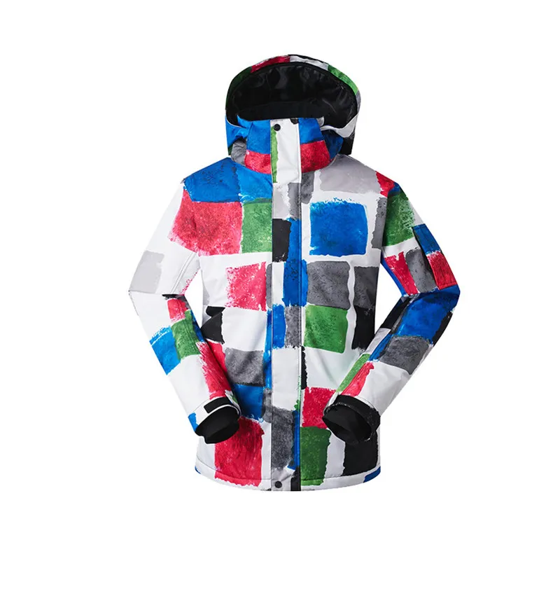 Зимняя женская лыжная куртка GSOU мужская для сноуборда ветрозащитная