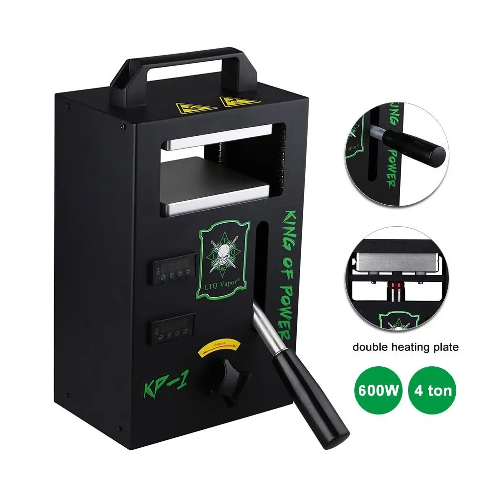 

Портативный гидравлический пресс для канифоли, 4 тонны, машина для переноса тепла для футболок, одежды, двойные нагревательные пластины, Инс...