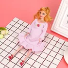 Куклы платье в рождественском стиле реального Беременная кукла костюм куклы у ребенка В ЖИВОТИКЕ современный подарки для родитель-ребенок интерактивные