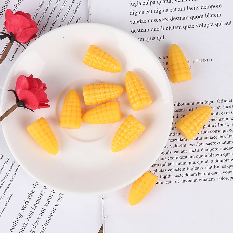 Кукольный домик овощи кукольный миниатюрная Кукуруза мини конфеты кукуруза для