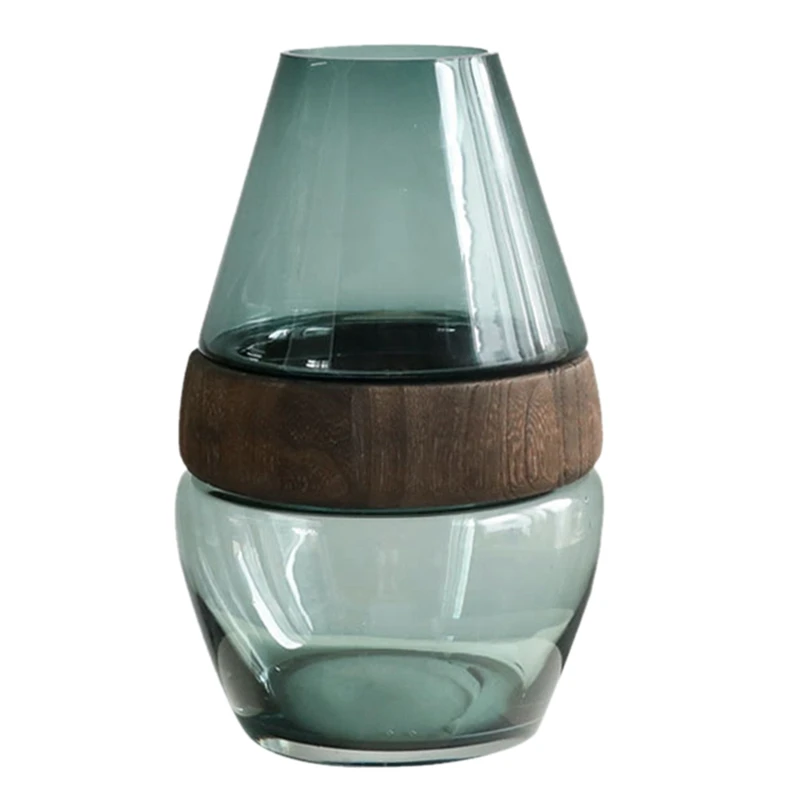 

Простой домашний декор в скандинавском стиле, светлые роскошные прозрачные стеклянные вазы, украшения для цветов