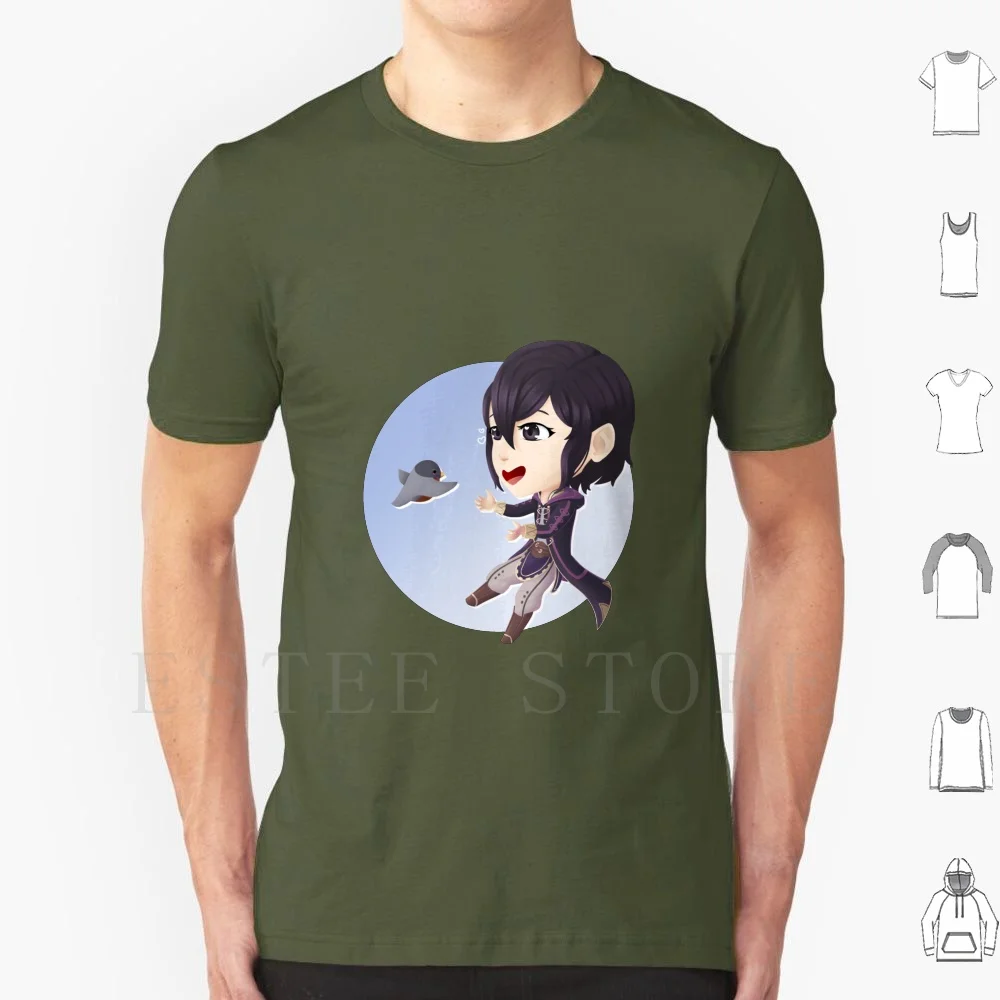 Женская футболка с принтом Моргана Чиби Хлопковая мужская самодельная печать