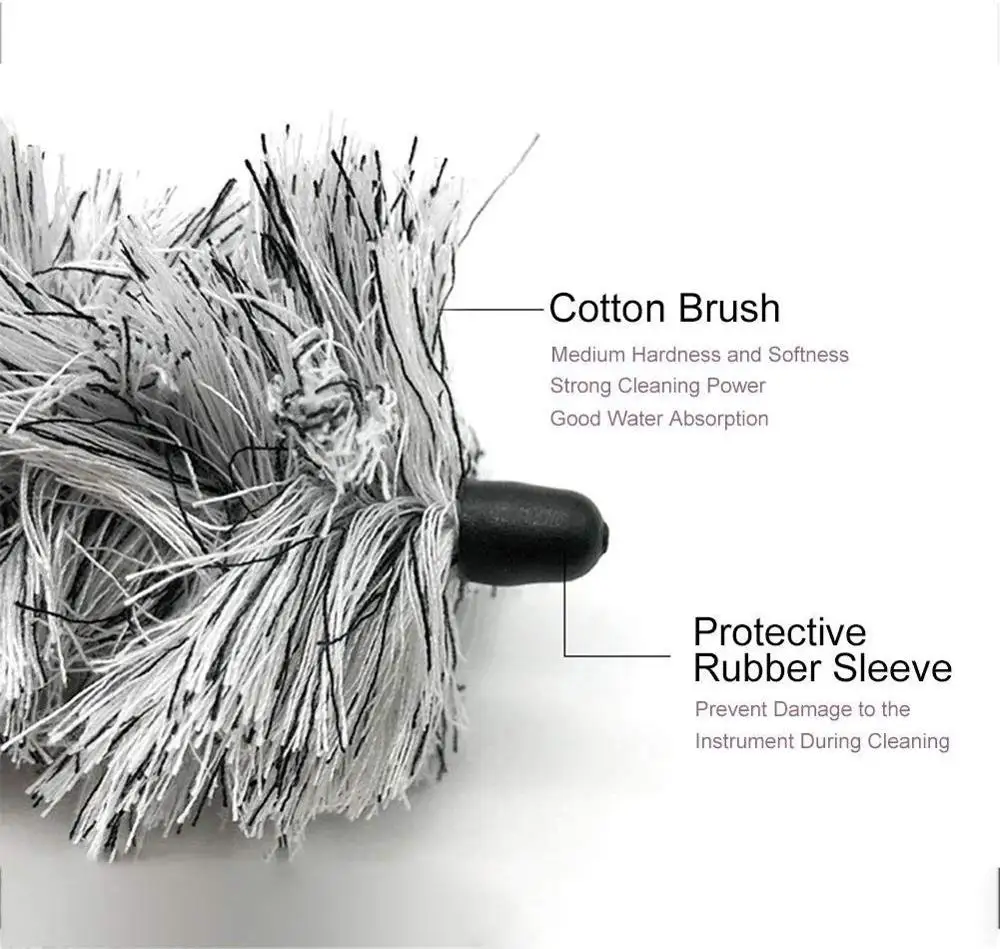 Очистка саксофона щетка альт сопрано очистка мягкий уход инструмент внутренний