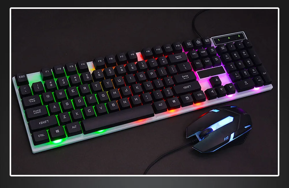 Светодиодный кабель OMESHIN с радужной подсветкой Регулируемый USB Игровая