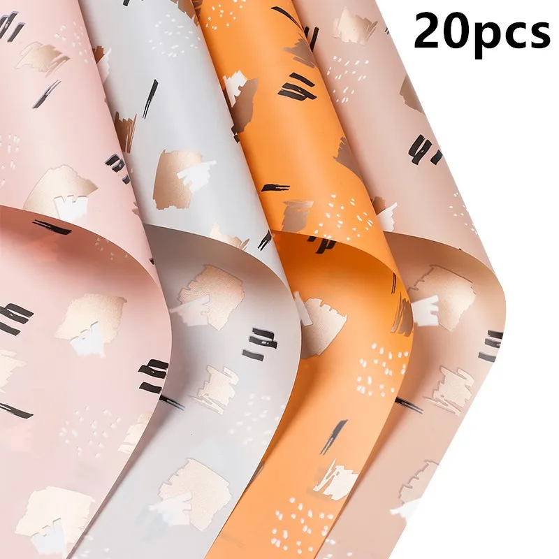 20 шт. бумаги для упаковки подарков с принтом граффити|Крафт-бумага| |