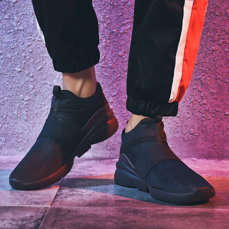 2019 Новая повседневная обувь мужская Удобная дышащая легкая Большие размеры |