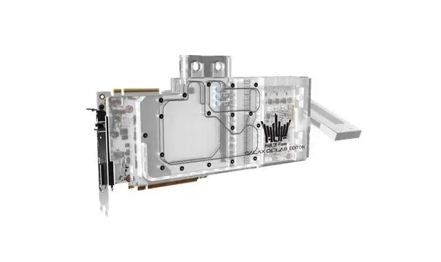 Блок воды Bykski для GALAX RTX GeForce 2080TI HOF OC lab графическая карта AURA SYNC N GY2080TIHOF X с полным