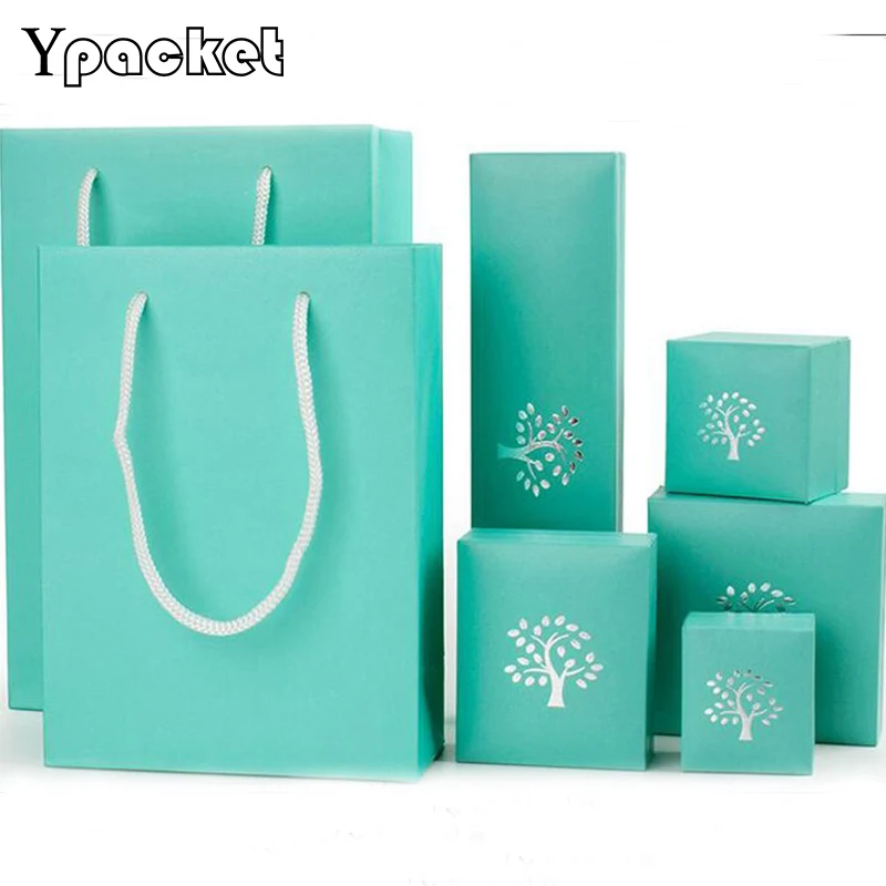 

High Quality Box For Jewelry jewelry organizer box Engagement Ring Earrings Necklace Bracelet Display Gift Box40pcs/lot