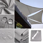 Водонепроницаемая Солнцезащитная шторка, тканевый квадратный прямоугольный шторный тент для сада, венецианская беседка большого размера