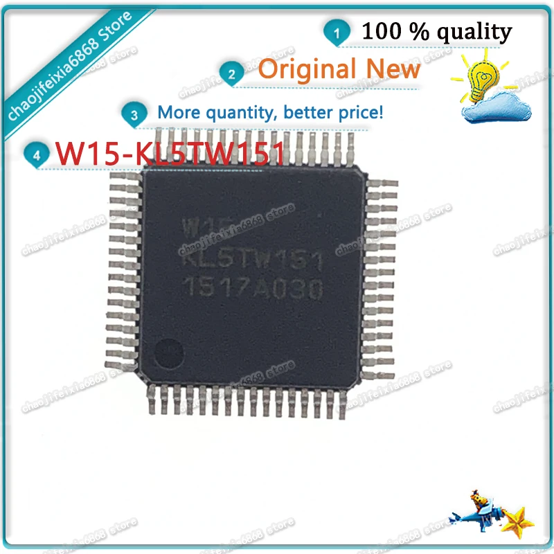 1 шт./лот! Оригинальный ЖК-чип материнской платы W15-KL5TW151 W15 KL5TW151 QFP W15KL5TW151 |
