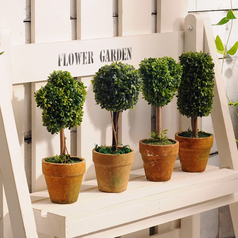 Оптовая продажа продвижение искусственное Горшечное растение украшения дома
