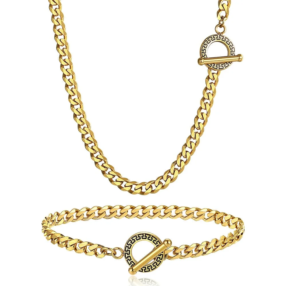 Цепочка Из Нержавеющей Стали с кубинским панцирным плетением 5/6 мм|Ювелирные