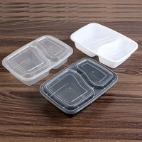 1000ml disposable lunch boxes dinnerware fast food snack container meal prep food storage case wholesale