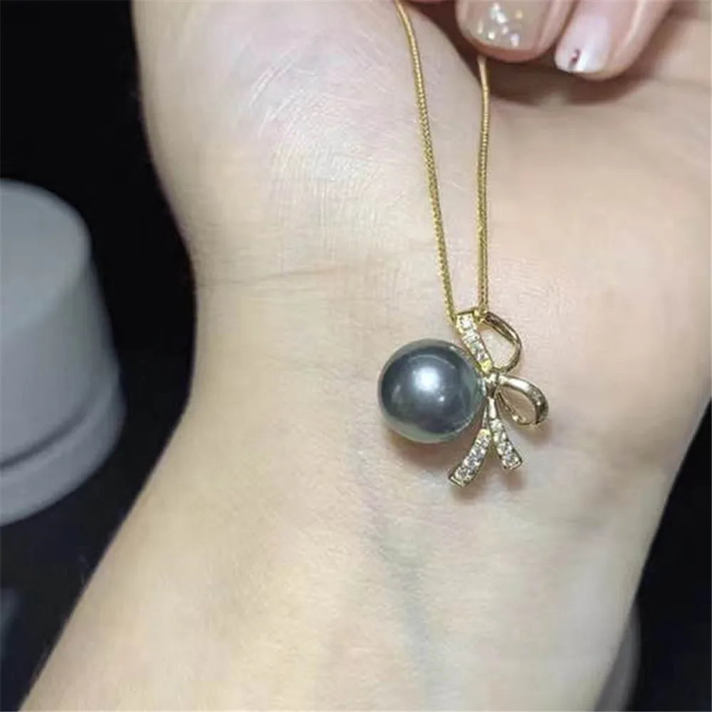 

Elegant Waterdrop Pearl Pendant Holder S925 Sterling Silver Pearl Pendant Findings Lady DIY Pendant Accessory No Pearl No Chain
