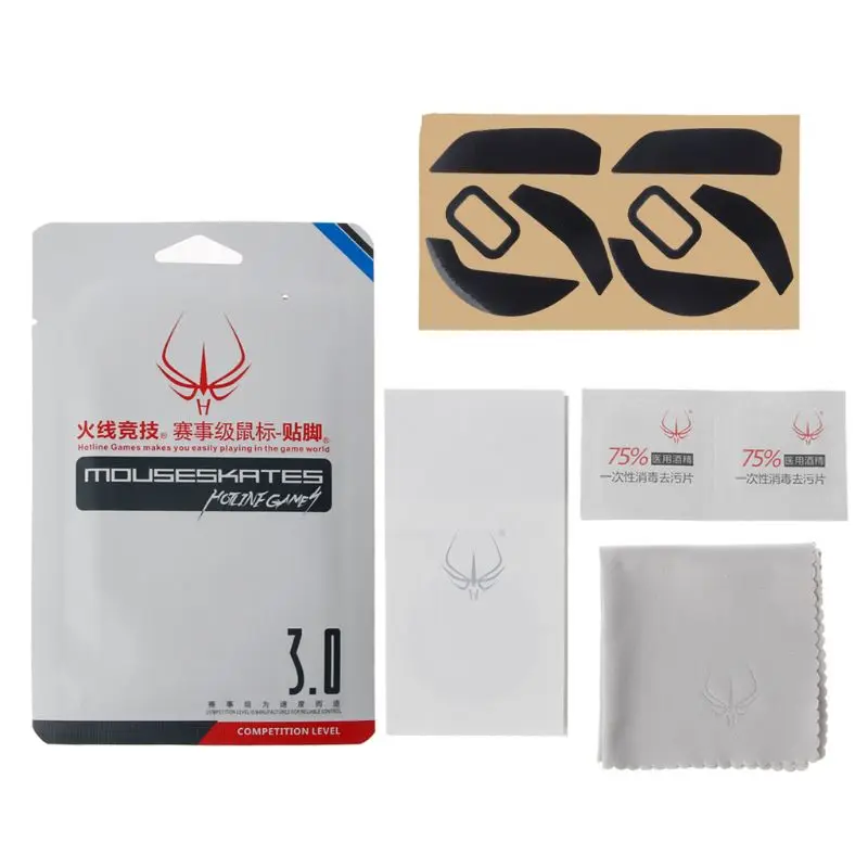 

2 комплекта линейных игр, мышь, ножки, мышь, коньки, Гилды для мыши Razer Basilisk