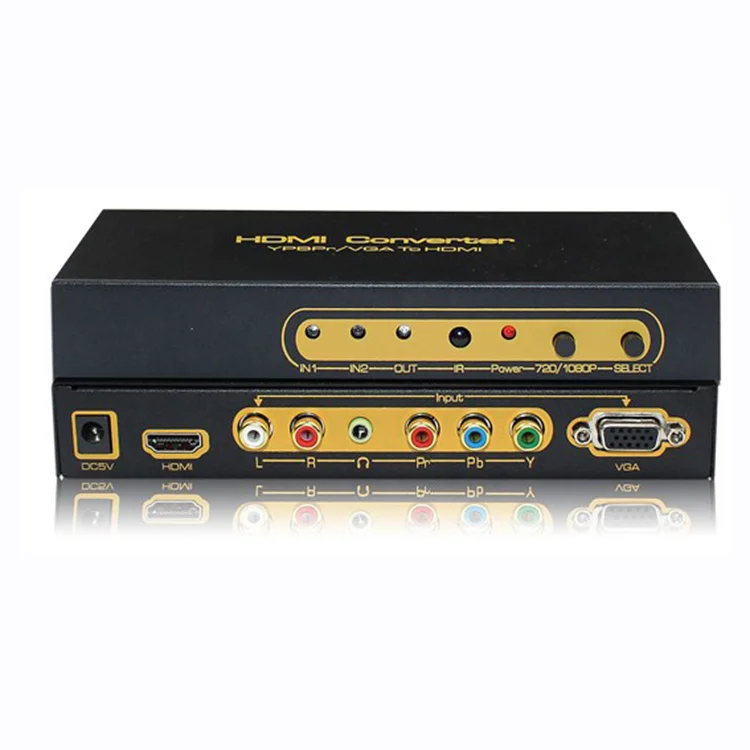 VGA Аудио вход HDMI выход высококлассные до 1080P Ypbpr преобразователь из в |