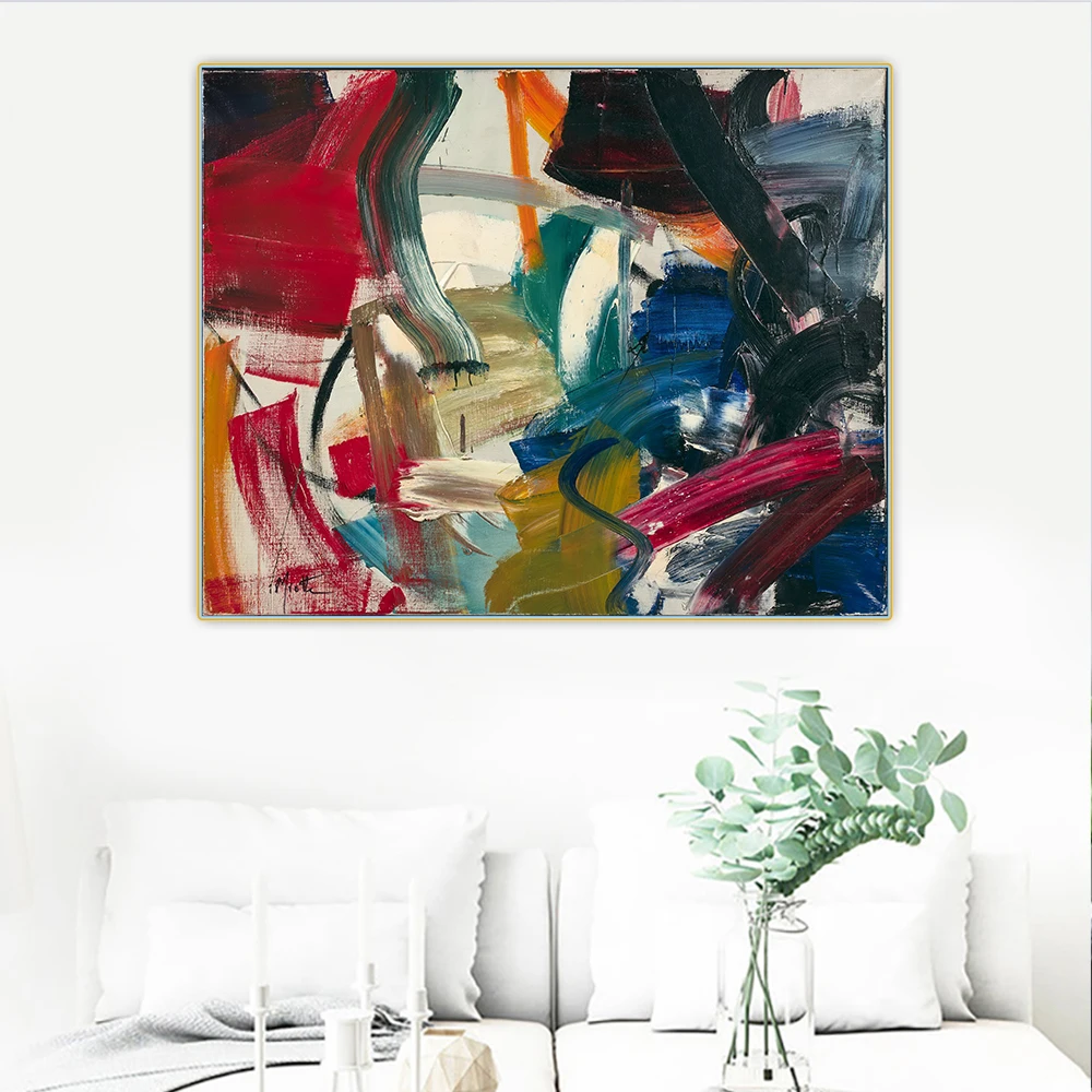 Жан Miotte 《 увлечение 》 абстрактный экспрессионизм холсте маслом современная