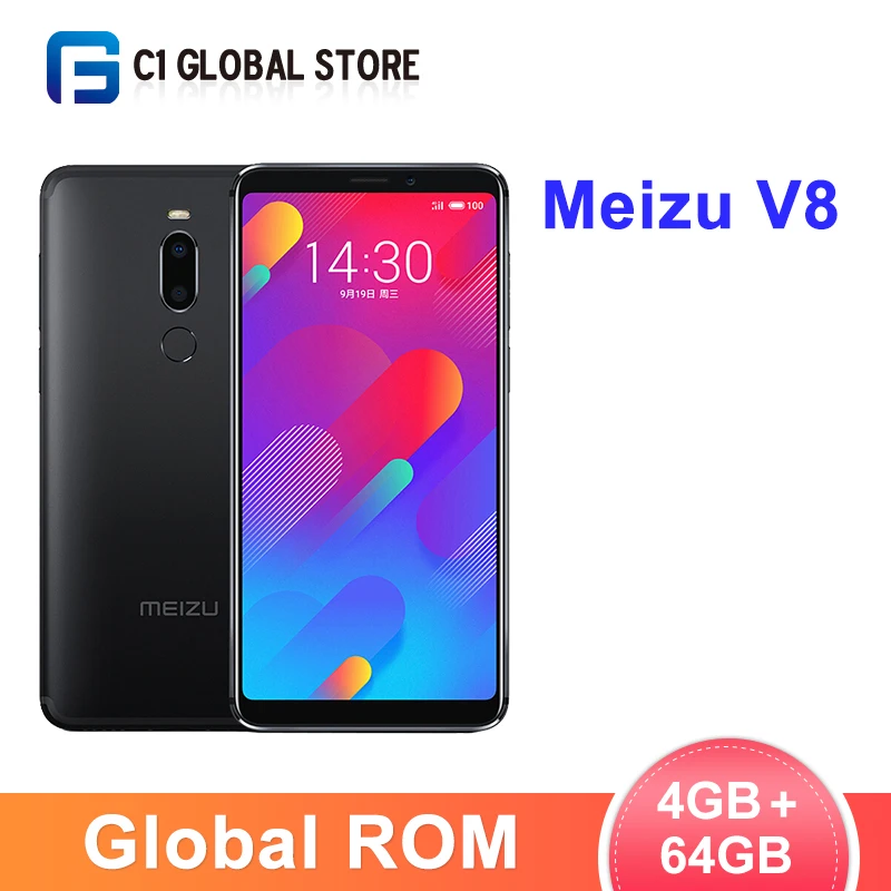 Meizu V8 смартфон с восьмиядерным процессором Helio P22 ОЗУ 4 Гб ПЗУ 64 ГБ 12 Мп + 5 МП |