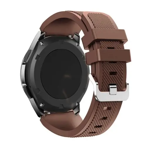 coffee Часы EIMO Galaxy watch 46 мм для samsung gear S3 Frontier ремешок huawei watch gt active 2 ремешок 22 мм браслет 42 мм S2 S4 - Цвет ремешка: coffee