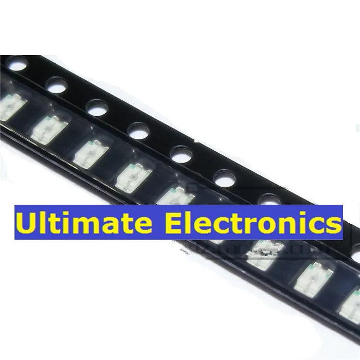 200 шт 1206 высокий яркий SMD LED белый желтый синий зеленый оранжевый красный