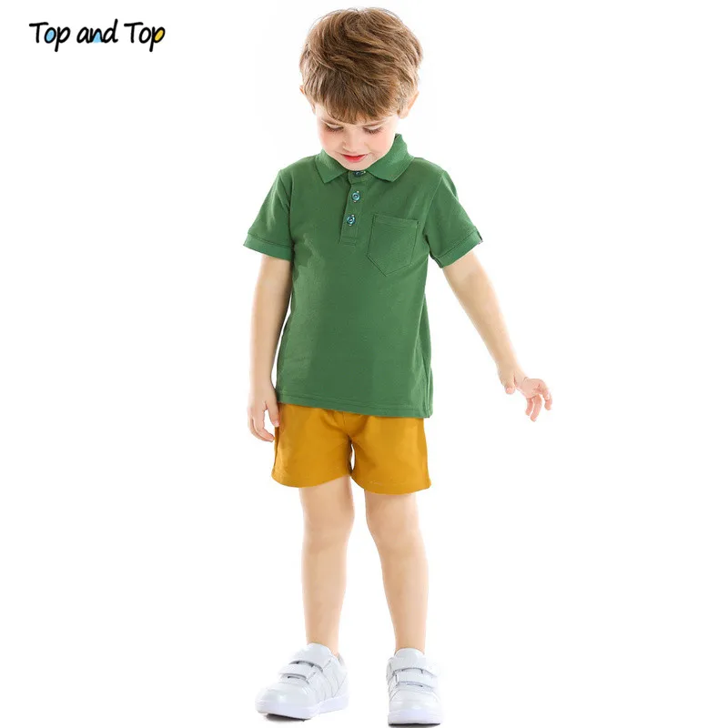 

Top and Top Newborn Baby Boy Casual Clothes Set Short Sleeve Short Shirt Tops+Shorts 2Pcs Gentleman Suit Bebes Roupa Menino