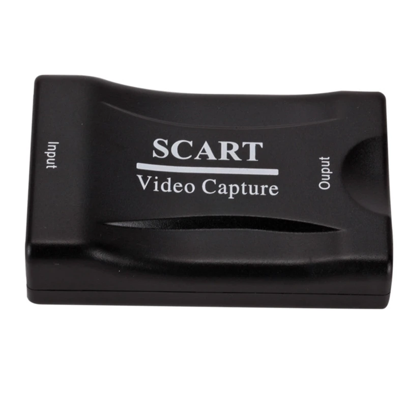USB2.0 SCART Capture Card With File Conversion Function Game Video Live For PS4/X-box/Switch OBS Recording Box |