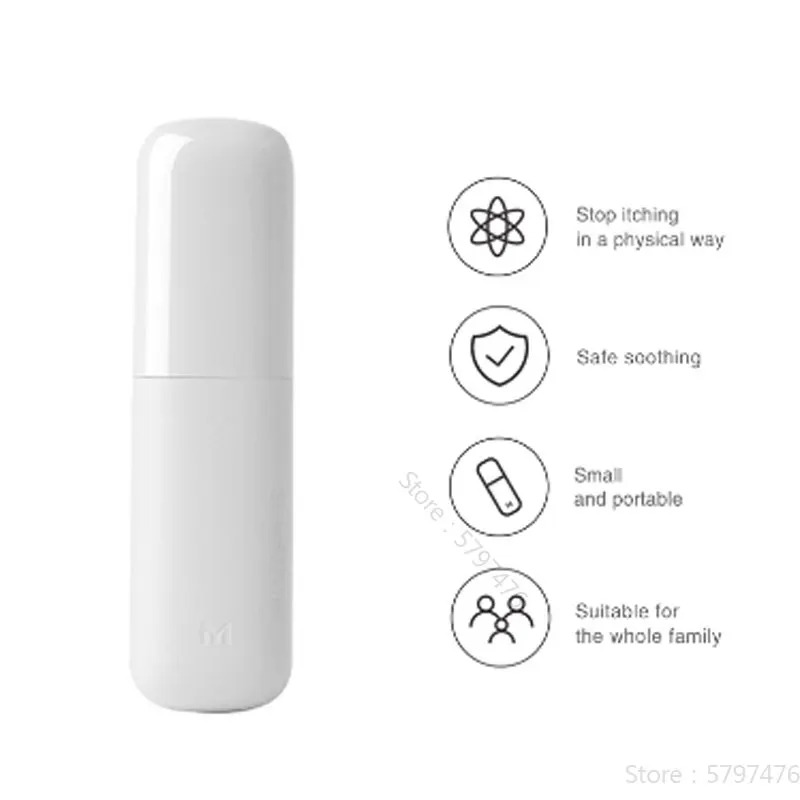 

Youpin Infrared Pulse Antipruritic Stick Portable Physical Mosquito Bite Fast Stop Itch Skin Protect Pen For Children Adult