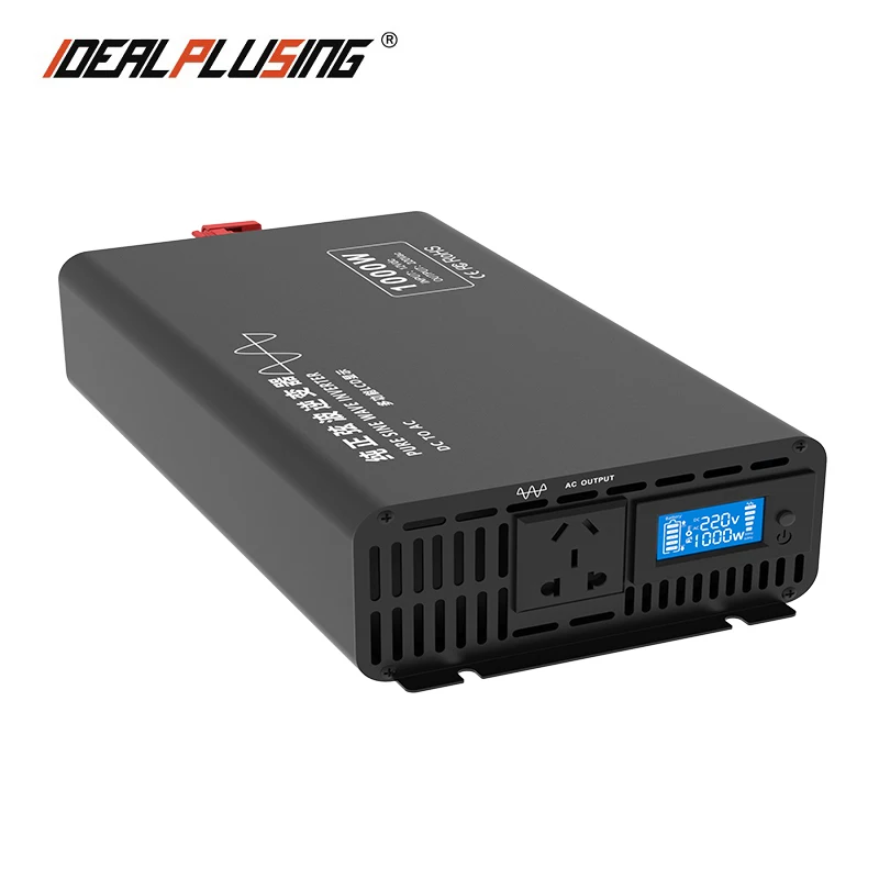IDEALPLUSING smart pure sine wave power inverter 1000w 12v 24v 48v 60v 72v 84v 220v with LCD display | Обустройство дома