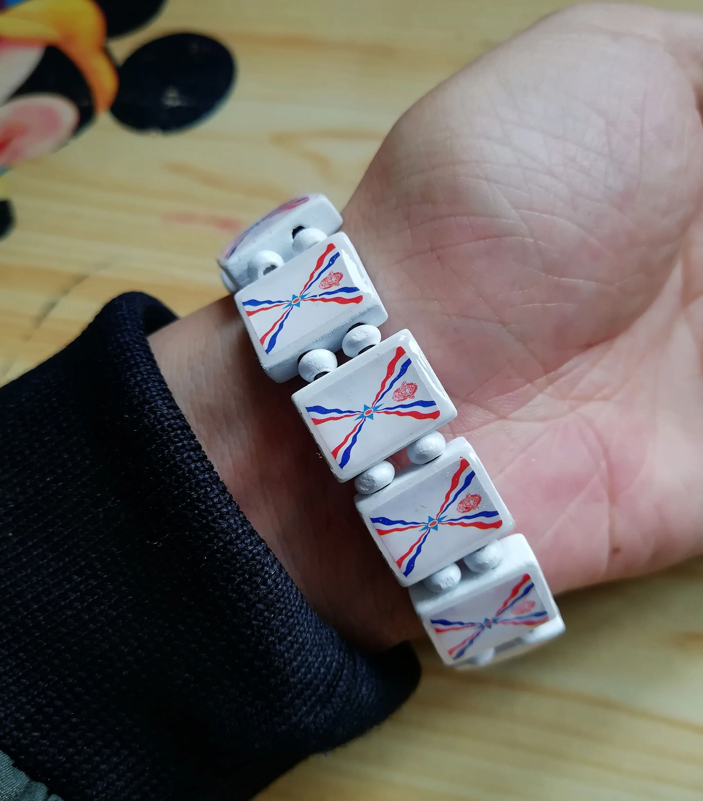 12 шт./лот Ассирии/ассирийской/Халдея/немецких/арамейские/арамеев флаг Цепочки и