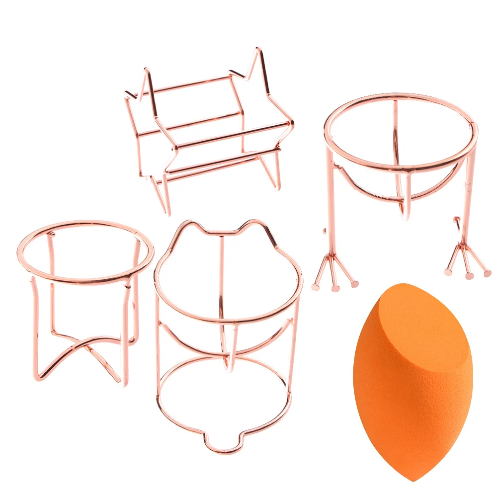 1 шт. Пуховок для Стеллаж выставки товаров губка держатель косметический порошок